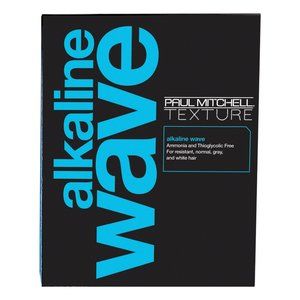 Paul Mitchell Texture Alkaline Wave Kit - Black with Bright Blue Text